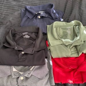 Lot of 5 XXL EUC Arizona polo shirts